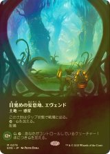 [FOIL] 目覚めの安息地、エヴェンド/Evendo, Waking Haven No.279 (全面アート・海外産ブースター版) 【日本語版】 [EOE-土地MR]