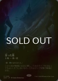 [FOIL] 湿った墓/Watery Grave No.286 (全面アート・海外産ブースター版) 【日本語版】 [EOE-土地R]*詳細要確認