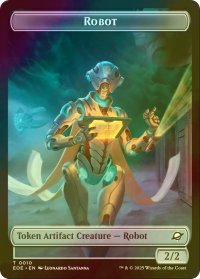 [FOIL] ロボット/ROBOT & ドローン/DRONE 【英語版】 [EOE-トークン]