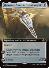 サンスターの弩級艦、ドーンサイアー/Dawnsire, Sunstar Dreadnought (拡張アート版) 【英語版】 [EOE-灰MR]