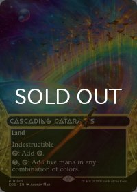 [FOIL] 大瀑布/Cascading Cataracts No.005 (ショーケース・海外産ブースター版) 【英語版】 [EOS-土地R]*詳細要確認