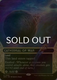[FOIL] 戦の大聖堂/Cathedral of War No.006 (ショーケース・海外産ブースター版) 【英語版】 [EOS-土地R]*詳細要確認