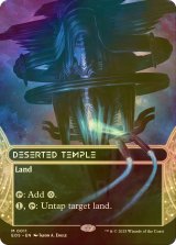 [FOIL] さびれた寺院/Deserted Temple No.011 (全面アート・海外産ブースター版) 【英語版】 [EOS-土地MR]