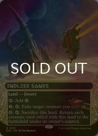 [FOIL] 終わりなき砂漠/Endless Sands No.015 (ショーケース・海外産ブースター版) 【英語版】 [EOS-土地R]*詳細要確認