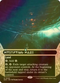 [FOIL] 惑いの迷路/Mystifying Maze No.029 (全面アート・海外産ブースター版) 【英語版】 [EOS-土地R]