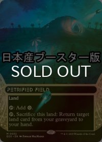 [FOIL] 石化した原野/Petrified Field No.032 ● (ショーケース・日本産ブースター版) 【英語版】 [EOS-土地MR]
