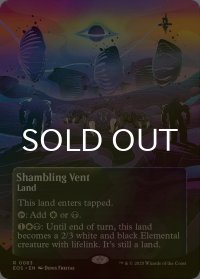 [FOIL] 乱脈な気孔/Shambling Vent No.083 (全面アート版) 【英語版】 [EOS-土地R]*詳細要確認