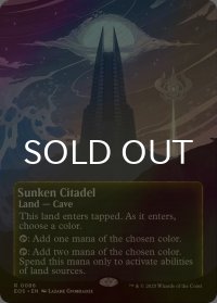 [FOIL] 沈んだ城塞/Sunken Citadel No.086 (全面アート版) 【英語版】 [EOS-土地R]*詳細要確認