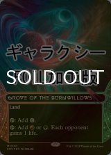[FOIL] 燃え柳の木立ち/Grove of the Burnwillows No.107 (全面アート版・ギャラクシー・フォイル仕様) 【英語版】 [EOS-土地MR]