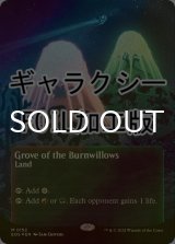 [FOIL] 燃え柳の木立ち/Grove of the Burnwillows No.152 (全面アート版・ギャラクシー・フォイル仕様) 【英語版】 [EOS-土地MR]