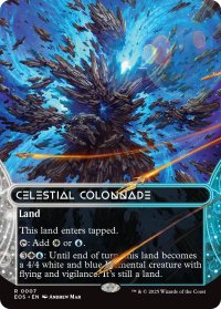天界の列柱/Celestial Colonnade No.007 (全面アート版) 【英語版】 [EOS-土地R]