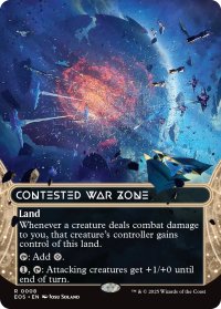 激戦の戦域/Contested War Zone No.008 (全面アート版) 【英語版】 [EOS-土地R]