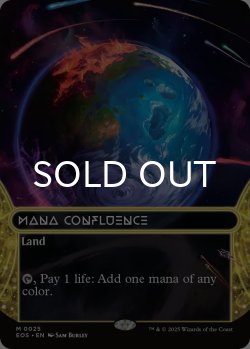 画像1: マナの合流点/Mana Confluence No.025 (ショーケース版) 【英語版】 [EOS-土地MR]*詳細要確認