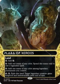 英雄の公有地/Plaza of Heroes No.033 (全面アート版) 【英語版】 [EOS-土地MR]