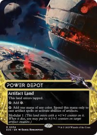 魔力倉庫/Power Depot No.034 (全面アート版) 【英語版】 [EOS-土地R]
