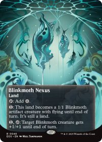 ちらつき蛾の生息地/Blinkmoth Nexus No.048 (全面アート版) 【英語版】 [EOS-土地R]