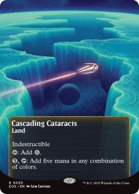 大瀑布/Cascading Cataracts No.050 (全面アート版) 【英語版】 [EOS-土地R]