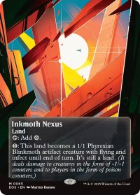 墨蛾の生息地/Inkmoth Nexus No.065 (全面アート版) 【英語版】 [EOS-土地MR]