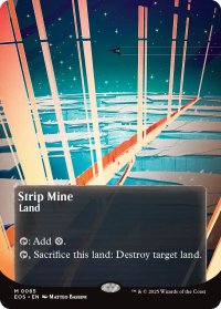 露天鉱床/Strip Mine No.085 (全面アート版) 【英語版】 [EOS-土地MR]