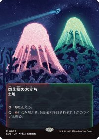 燃え柳の木立ち/Grove of the Burnwillows No.062 (全面アート版) 【日本語版】 [EOS-土地MR]