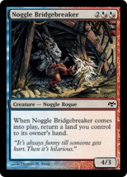 画像1: ノッグルの橋壊し/Noggle Bridgebreaker 【英語版】 [EVE-金C]