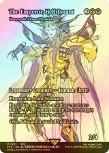 [FOIL] 世界を支配せんとする者、皇帝/The Emperor, Hell Tyrant (全面アート版) 【英語版】 [FCA-黒MR]