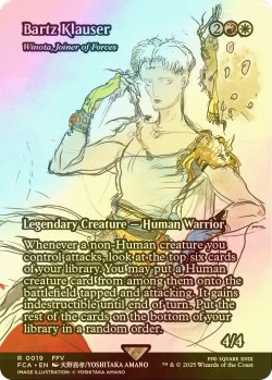 画像1: [FOIL] バッツ・クラウザー/Bartz Klauser (全面アート版) 【英語版】 [FCA-金R]