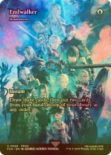 [FOIL] 暁月のフィナーレ/Endwalker (全面アート版) 【英語版】 [FCA-青U]