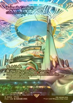画像1: [FOIL] バラムガーデン/Balamb Garden (全面アート版) 【英語版】 [FCA-土地R]