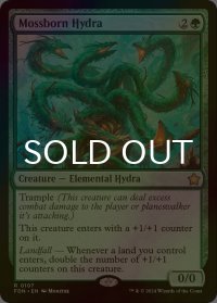 [FOIL] 苔生まれのハイドラ/Mossborn Hydra 【英語版】 [FDN-緑R]