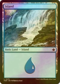 [FOIL] 島/Island No.275 【英語版】 [FDN-土地C]