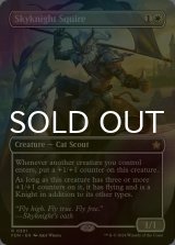 [FOIL] 空騎士の従者/Skyknight Squire (全面アート版) 【英語版】 [FDN-白R]