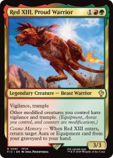 誇り高き戦士、レッドXIII/Red XIII, Proud Warrior 【英語版】 [FIC-金R]