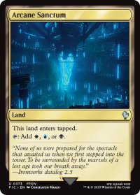 秘儀の聖域/Arcane Sanctum 【英語版】 [FIC-土地U]