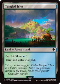 絡みつく島嶼域/Tangled Islet 【英語版】 [FIC-土地C]