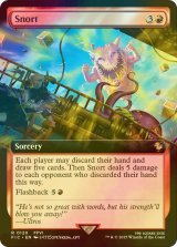 [FOIL] はないき/Snort (拡張アート版) 【英語版】 [FIC-赤R]