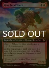 [FOIL] 野生児、ガウ/Gau, Feral Youth (拡張アート版) 【英語版】 [FIC-赤R]