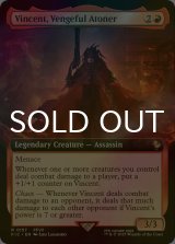 [FOIL] 復讐の贖罪者、ヴィンセント/Vincent, Vengeful Atoner (拡張アート版) 【英語版】 [FIC-赤R]