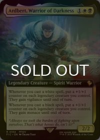 [FOIL] 闇の戦士、アルバート/Ardbert, Warrior of Darkness (拡張アート版) 【英語版】 [FIC-金R]