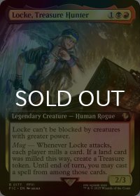 [FOIL] トレジャーハンター、ロック/Locke, Treasure Hunter (拡張アート版) 【英語版】 [FIC-金R]