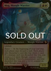 [FOIL] モーグリ族の戦士、モグ/Mog, Moogle Warrior (拡張アート版) 【英語版】 [FIC-金R]
