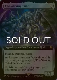 [FOIL] 三闘神/The Warring Triad (拡張アート版) 【英語版】 [FIC-灰R]