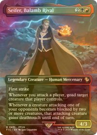 [FOIL] バラムのライバル、サイファー/Seifer, Balamb Rival (全面アート版) 【英語版】 [FIC-金R]