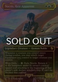 [FOIL] 真の王、ノクティス/Noctis, Heir Apparent (全面アート版) 【英語版】 [FIC-金R]