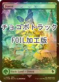 [FOIL] 森/Forest (全面アート版・チョコボトラック仕様) 【英語版】 [FIC-土地C]