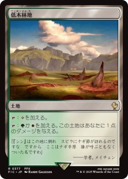 画像1: 低木林地/Brushland 【日本語版】 [FIC-土地R]