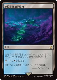 水没した地下墓地/Drowned Catacomb 【日本語版】 [FIC-土地R]