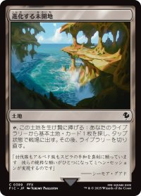 進化する未開地/Evolving Wilds 【日本語版】 [FIC-土地C]