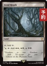 悪臭の荒野/Fetid Heath 【英語版】 [FIC-土地R] (予約R)