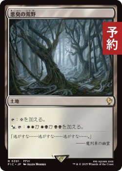 画像1: 悪臭の荒野/Fetid Heath 【日本語版】 [FIC-土地R] (予約R)